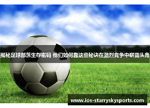揭秘足球部落生存密码 他们如何靠这些秘诀在激烈竞争中崭露头角